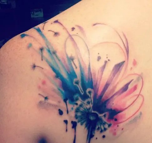 Top 10 Best Dandelion Tattoos And Meanings | Styles At Life 459_x_486_webp
