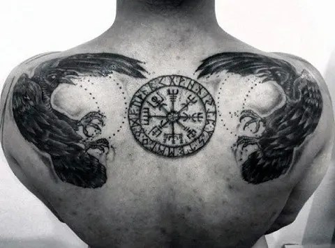 9 Stylish And Traditional Crow Tattoo Designs | Styles At Life 356_x_480_webp