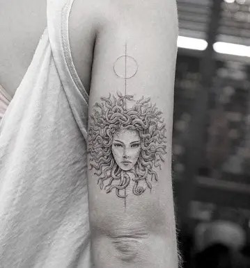 9 Beautiful And Scary Medusa Tattoo Designs | Styles At Life 386_x_359_webp