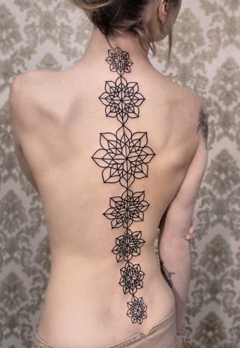 9 Awesome Spine Tattoos Design Ideas For Men And Women | Styles At Life 497_x_342_jpg