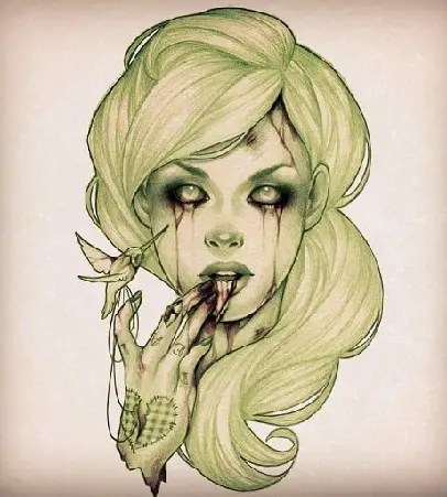 9 Zombie Tattoo Designs And Ideas That Are Best To Scare 451_x_406_webp