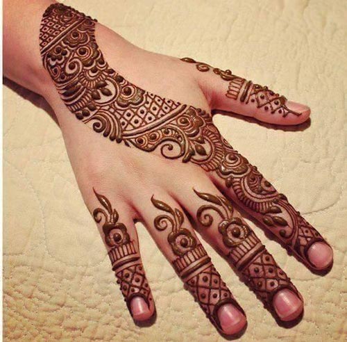 9 New and Bail Mehndi Designs with Pictures Styles At Life