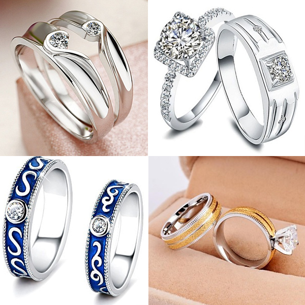 9 Beautiful Designed Wedding Rings for Couples