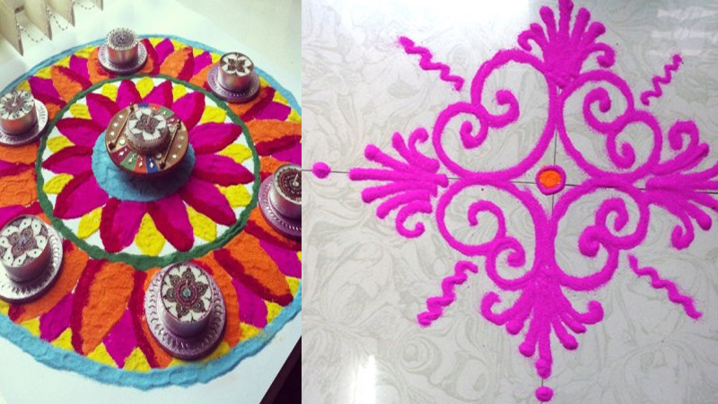 75 Simple Rangoli Designs that are Easy to Draw for Beginners