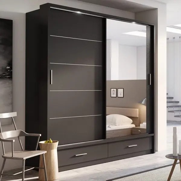 18+ Sliding Door Wardrobe Design With Mirror Images Blog Wurld Home Design Info