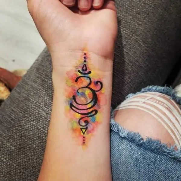 25 Indian Spiritual (ॐ) Om Tattoo Designs 2021 | Styles At Life 600_x_600_webp