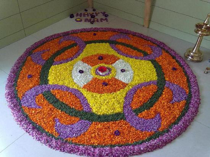 14 Best Pookalam Rangoli Designs For Onam In 2023