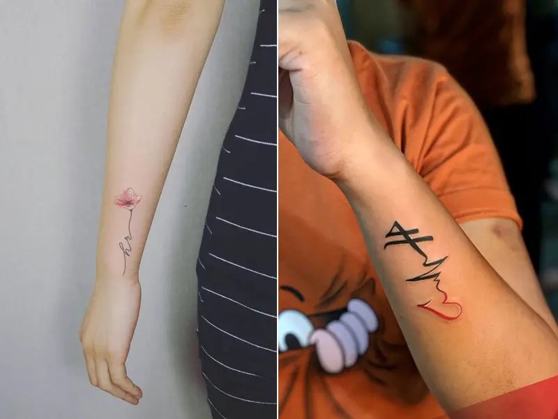20 Fantastic H Letter Tattoo Designs With Images | Styles At Life 600_x_800_webp