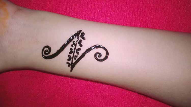 18 Extraordinary N Letter Tattoo Designs In 2022 | Styles At Life 422_x_750_jpg