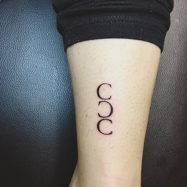 20 Fantastic C Letter Tattoo Designs You Can Try | Styles At Life 600_x_600_jpg