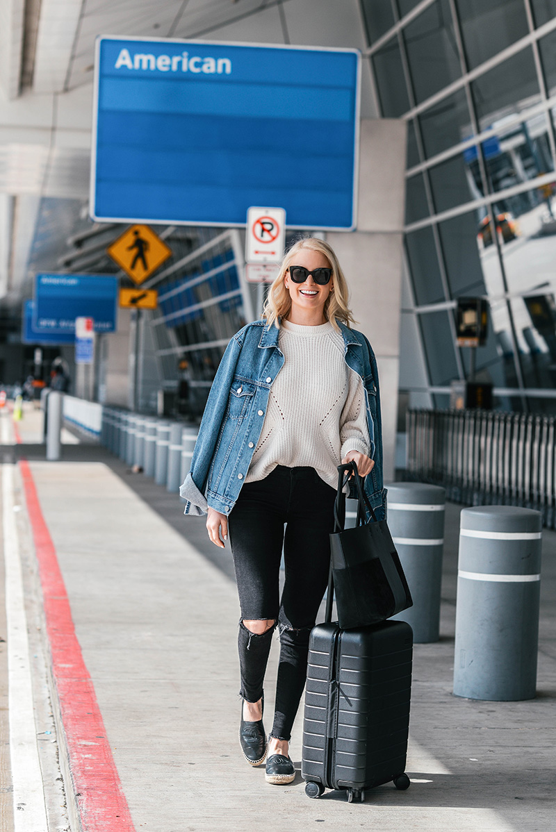 Chic Outfit Ideas For Long Haul Flights and Overseas