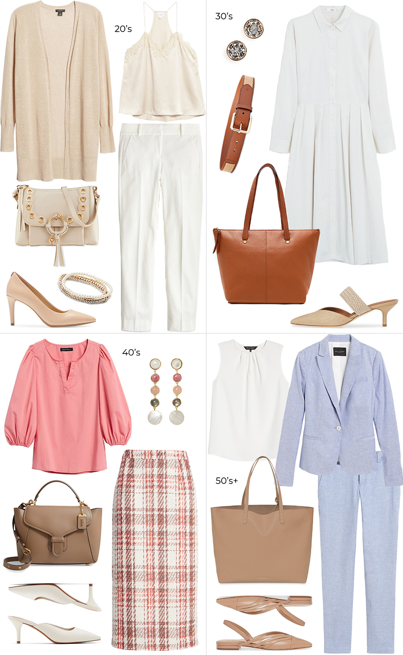 AT ANY AGE // SPRING WORK WARDROBE The Style Scribe