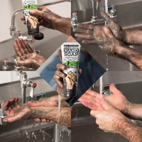 Heavy Duty Best Hand Cleaner for Auto Mechanic, Natural Soap