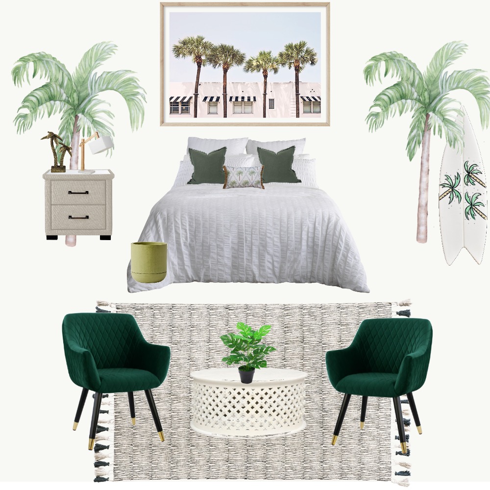 palm tree room Interior Design Mood Board by home101 Style Sourcebook