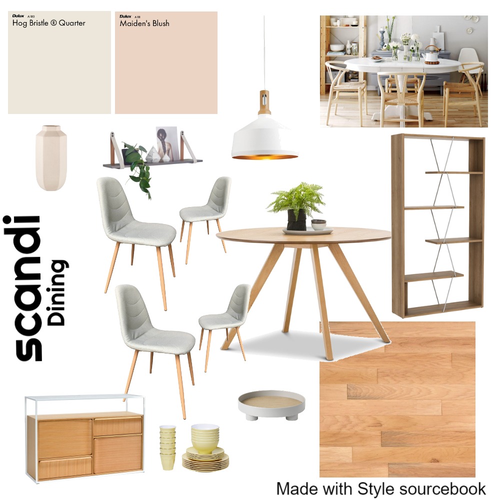 Scandi Interior Design Mood Board by nameduri97 Style Sourcebook