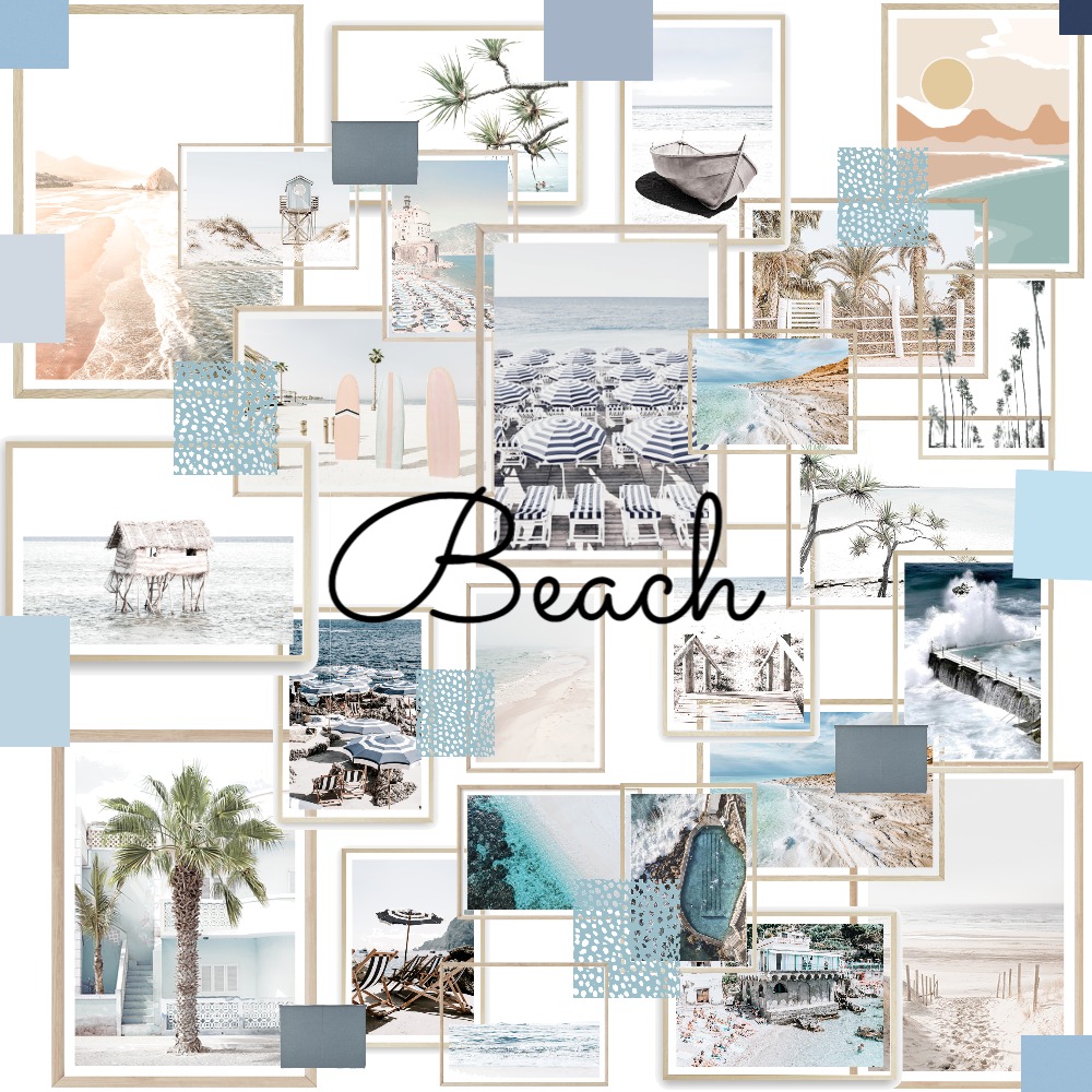 Technology Mood Board Beach Interior Design Mood Board by Mali_0001
