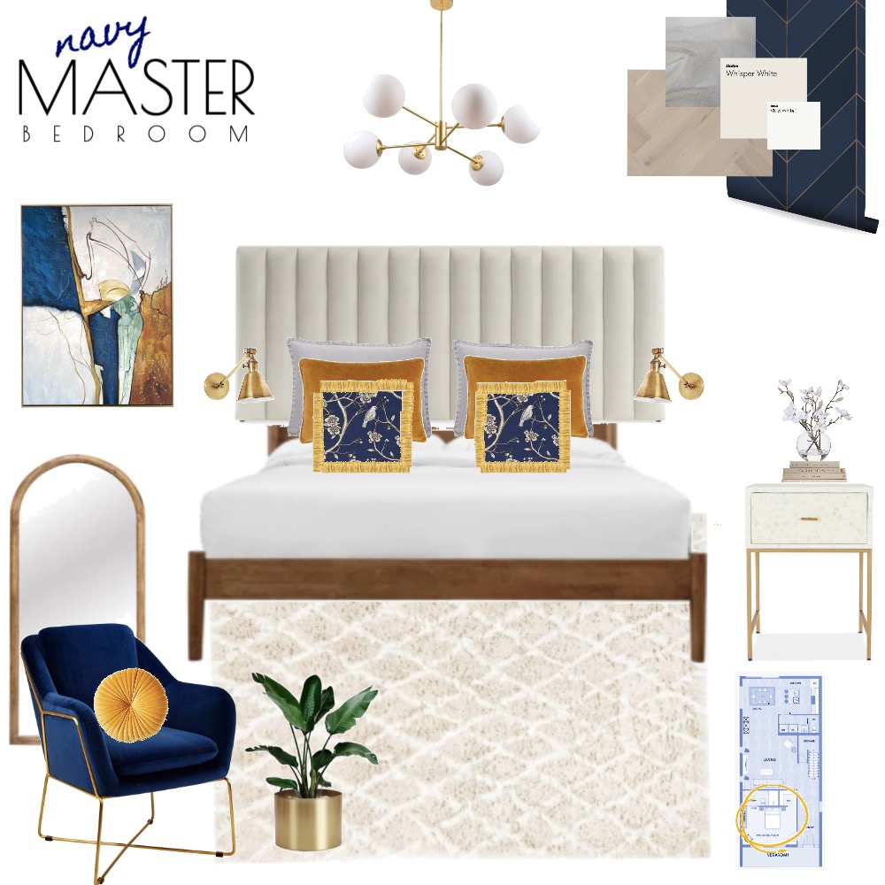 BEDROOM Sample board bedroom Interior Design Mood Board by KristieNorton Style Sourcebook