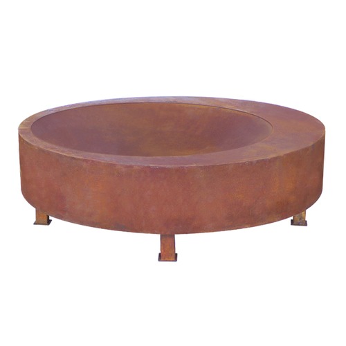 Extra Large Natural Rust Montana Fire Pit by Temple & ster Style Sourcebook