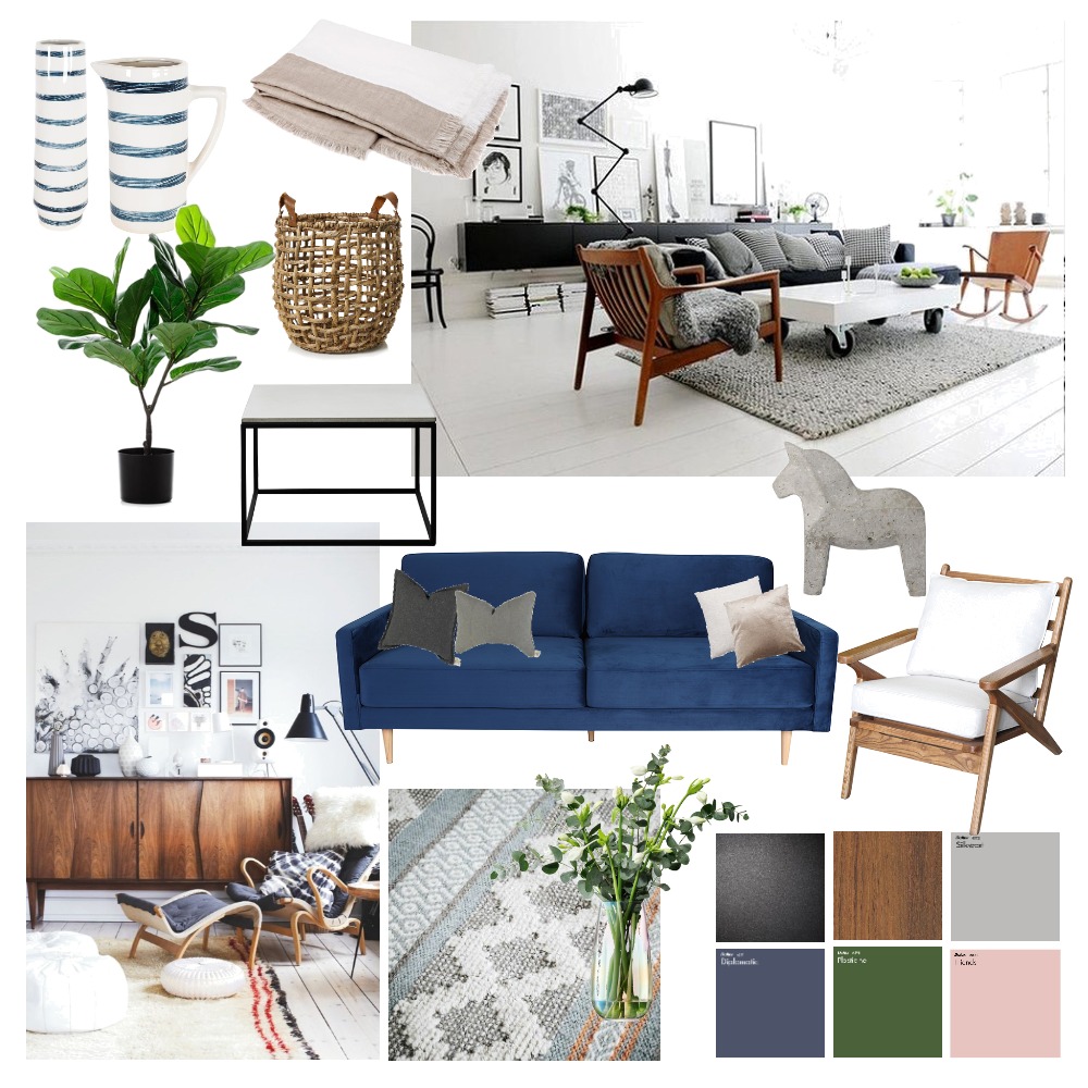 Scandinavian Interior Design Mood Board by valeriiaiushmanova Style