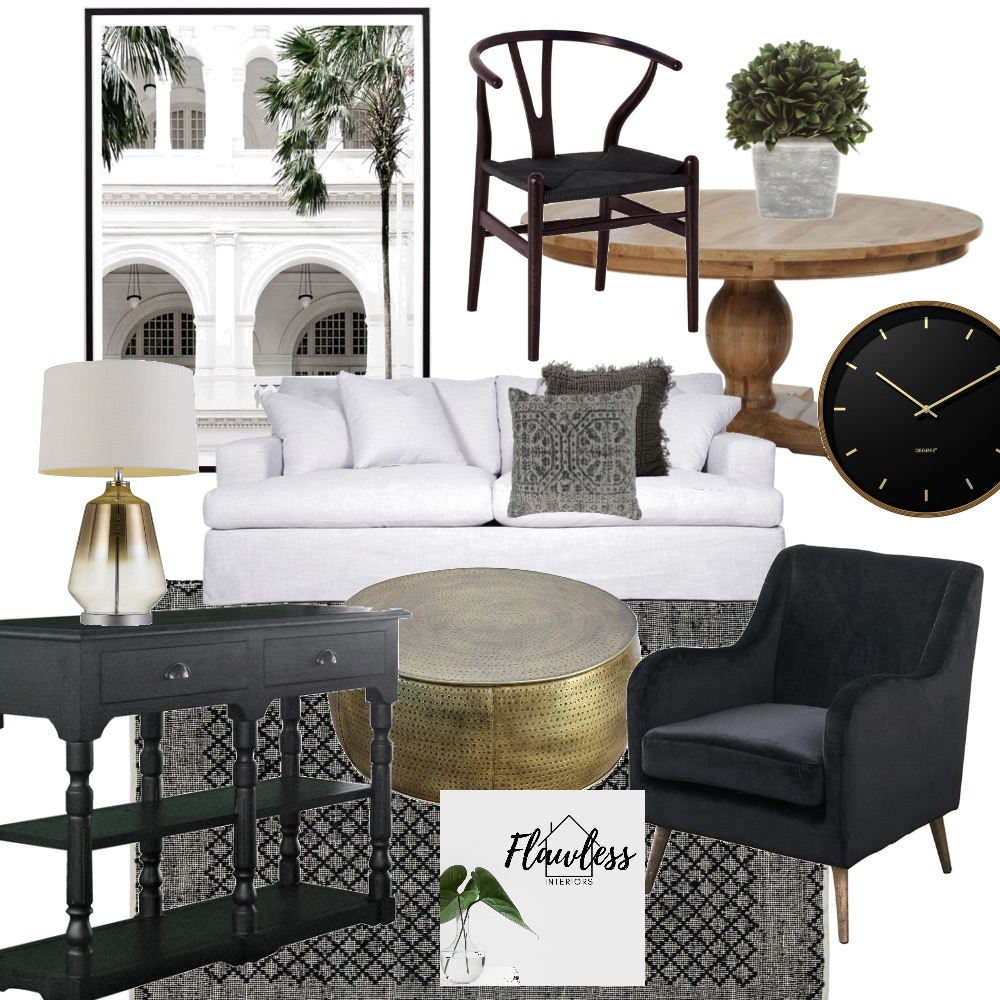 gold accents Interior Design Mood Board by Flawless Interiors Melbourne