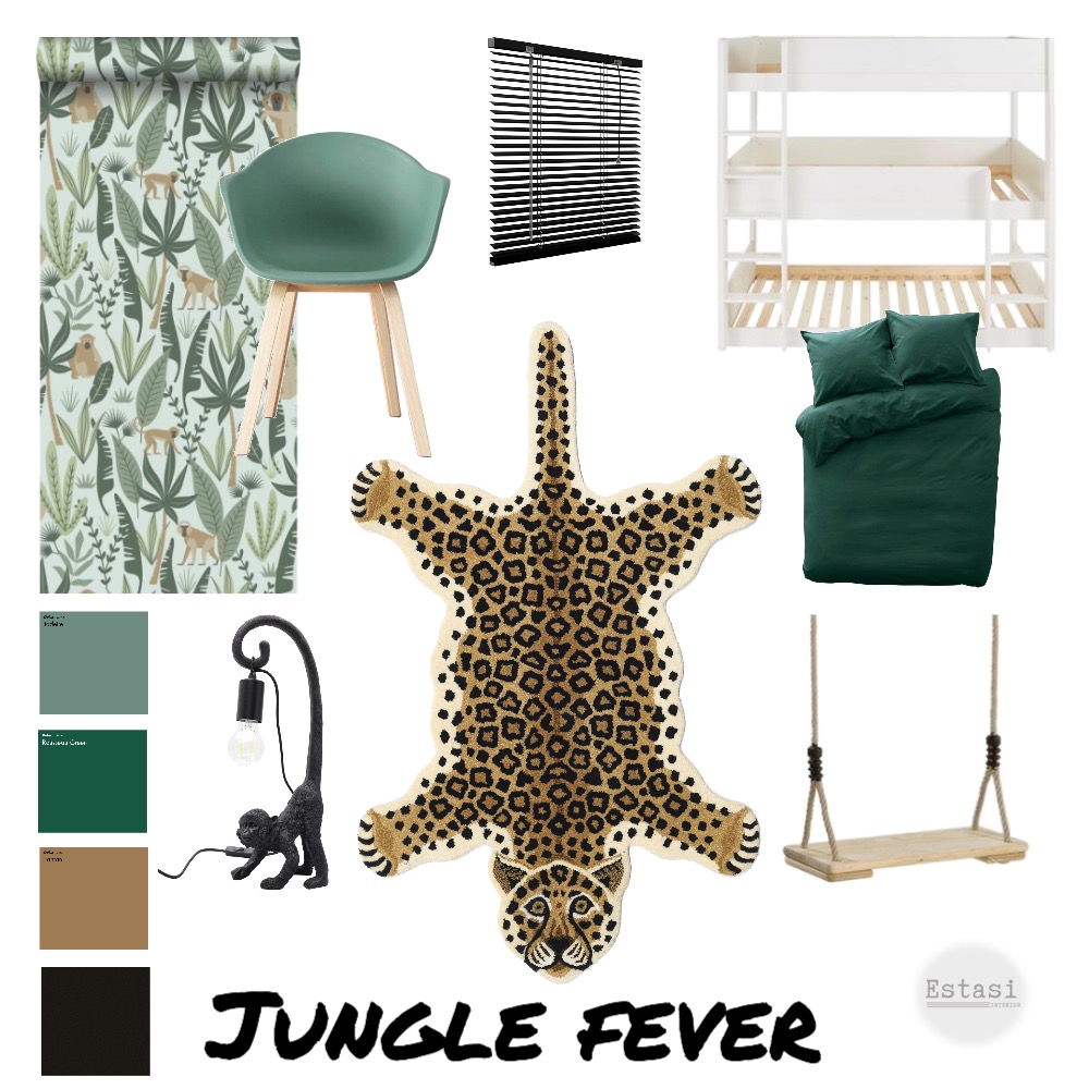 Jungle fever Interior Design Mood Board by Estasi Interior Style Sourcebook