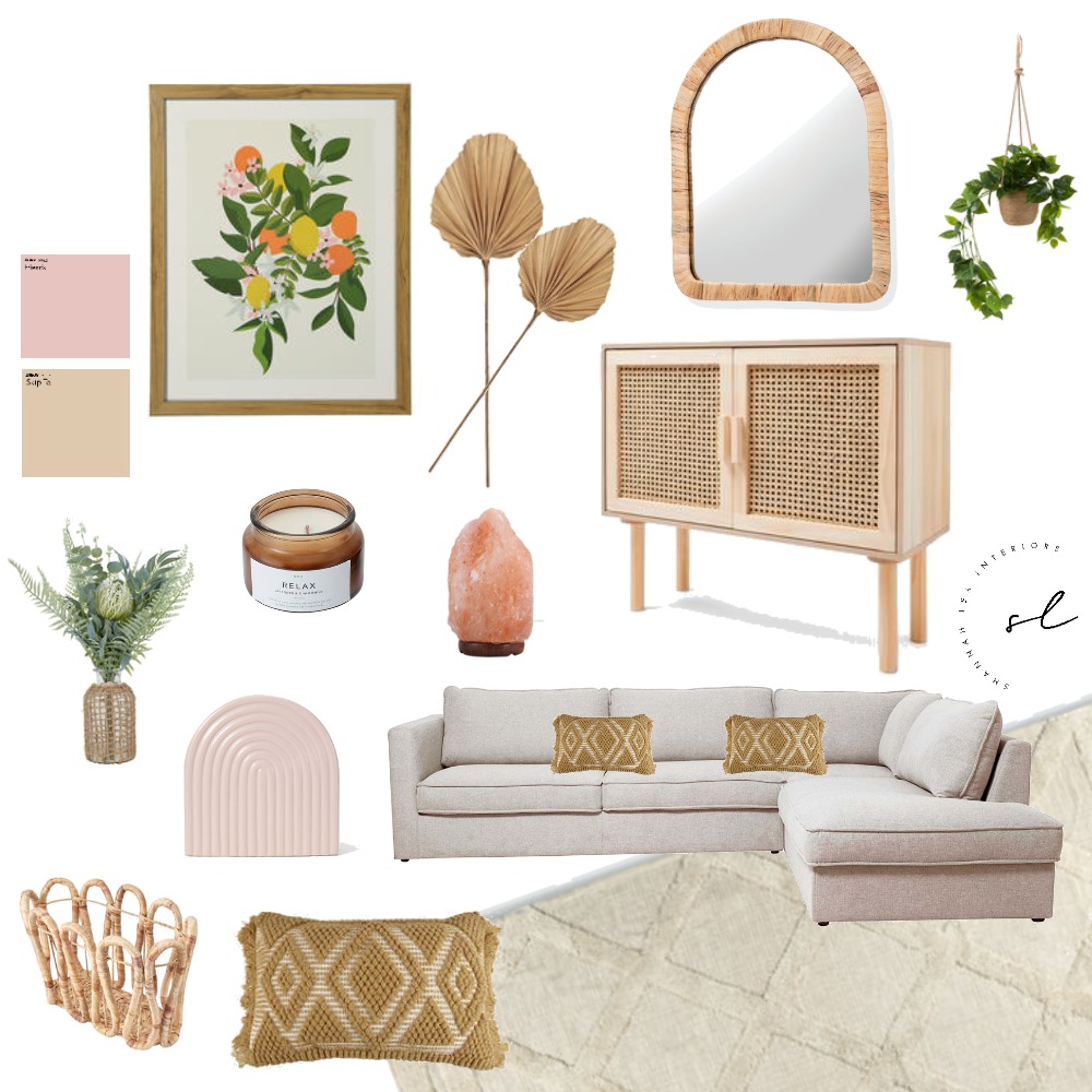 KMART living Interior Design Mood Board by Shannah Lea Interiors Style Sourcebook