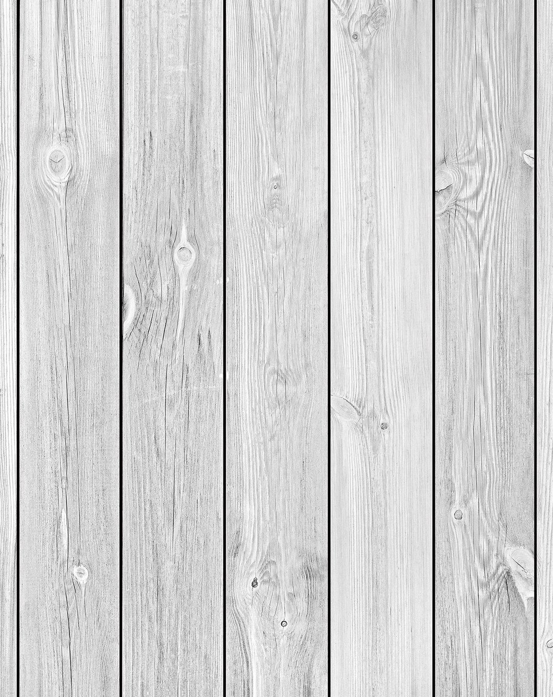 Old Grey Wood Panel Wallpaper by Style Sourcebook