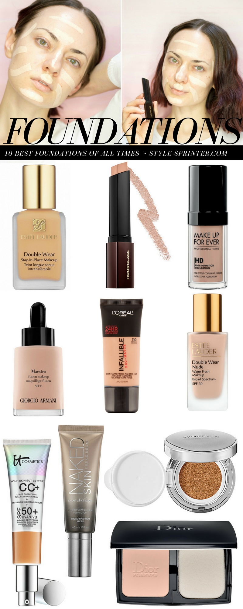 10 Best Foundations for Pale Skin Medium and Full Coverage Only!