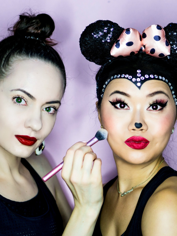 Minnie Mouse Makeup Tutorial Halloween Makeup Style Sprinter