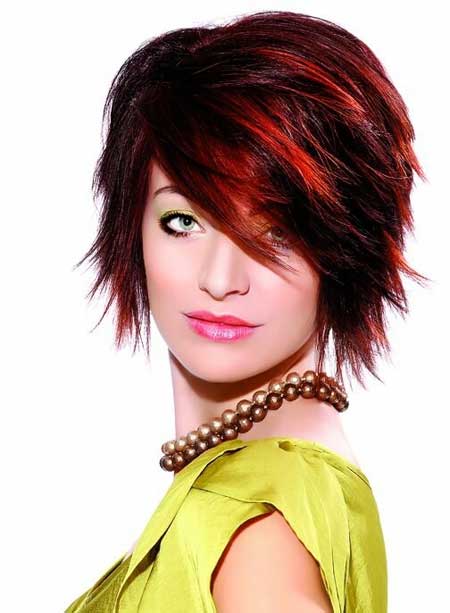 24 Really Cute Short Red Hairstyles | Styles Weekly (450 x 613 Pixel)
