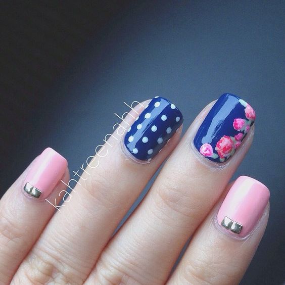 18 Vintage Floral Nail Designs You Will Love Styles Weekly