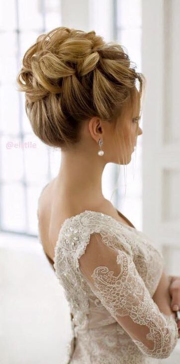 15 Beautiful Wedding Updo Hairstyles | Styles Weekly (363 x 734 Pixel)