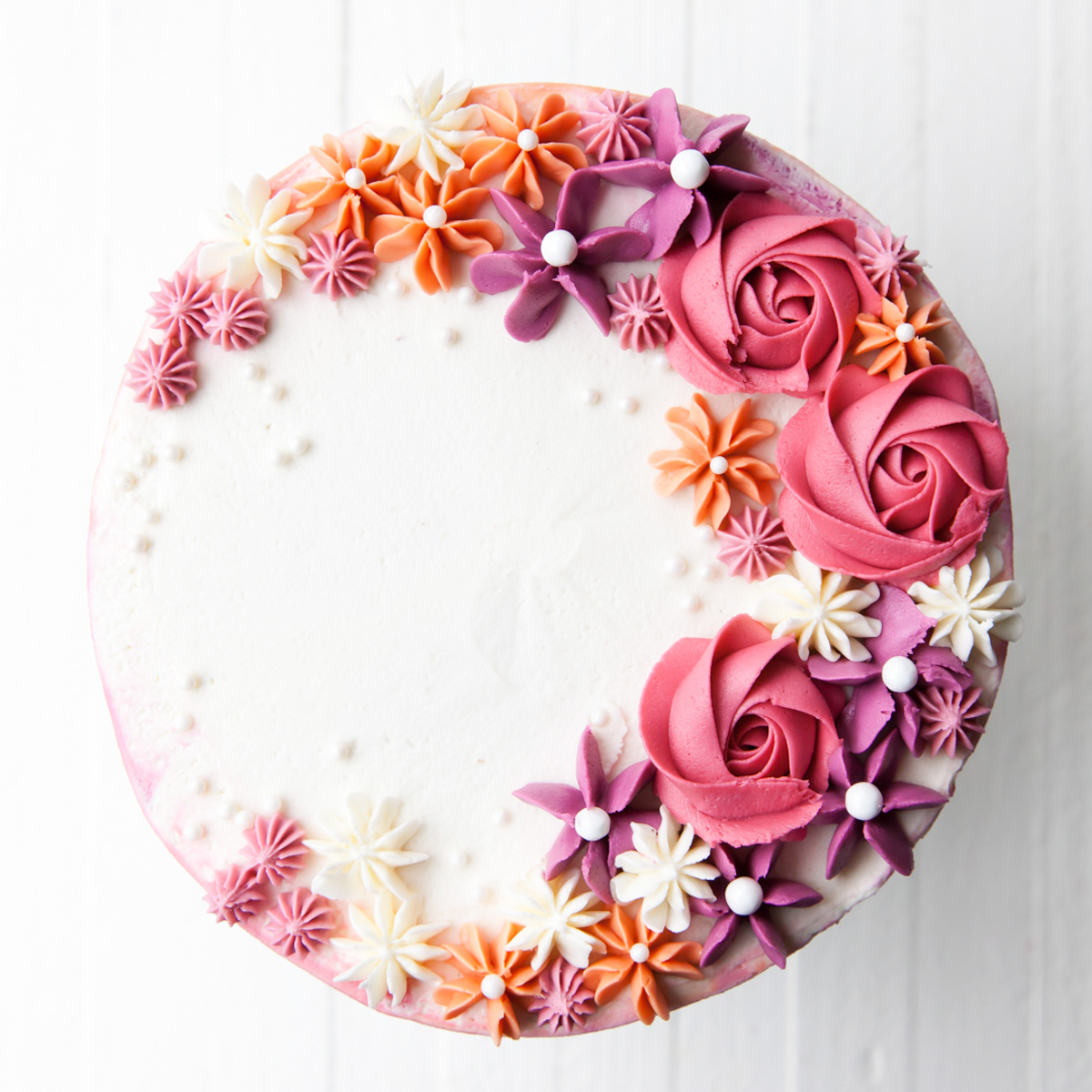 An incredible collection of flower cake images in stunning 4K