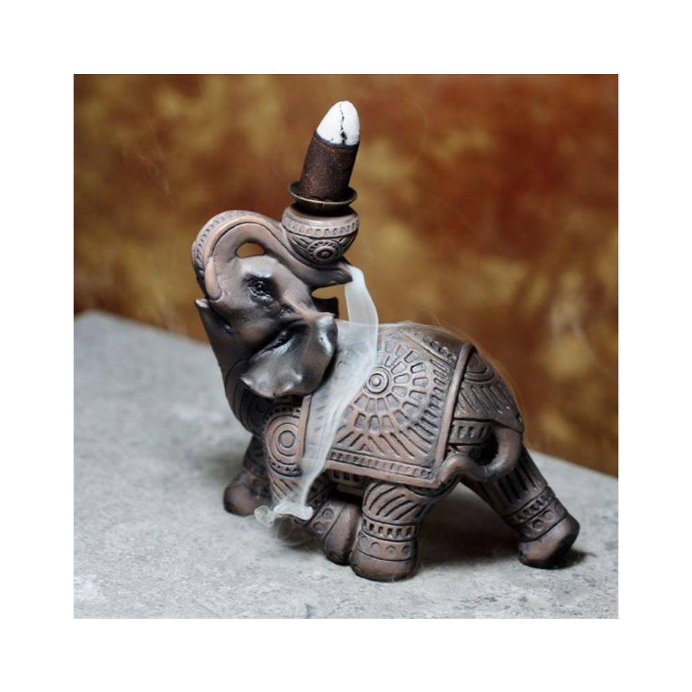 Elephant Backflow Incense Burner Free Postage!