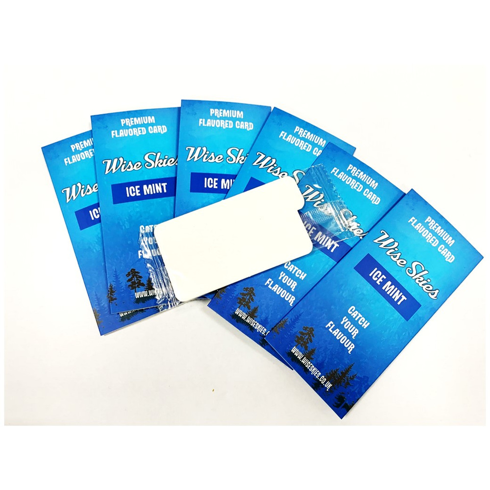 Wise Skies Ice Mint Flavour Card Cigarette Cards