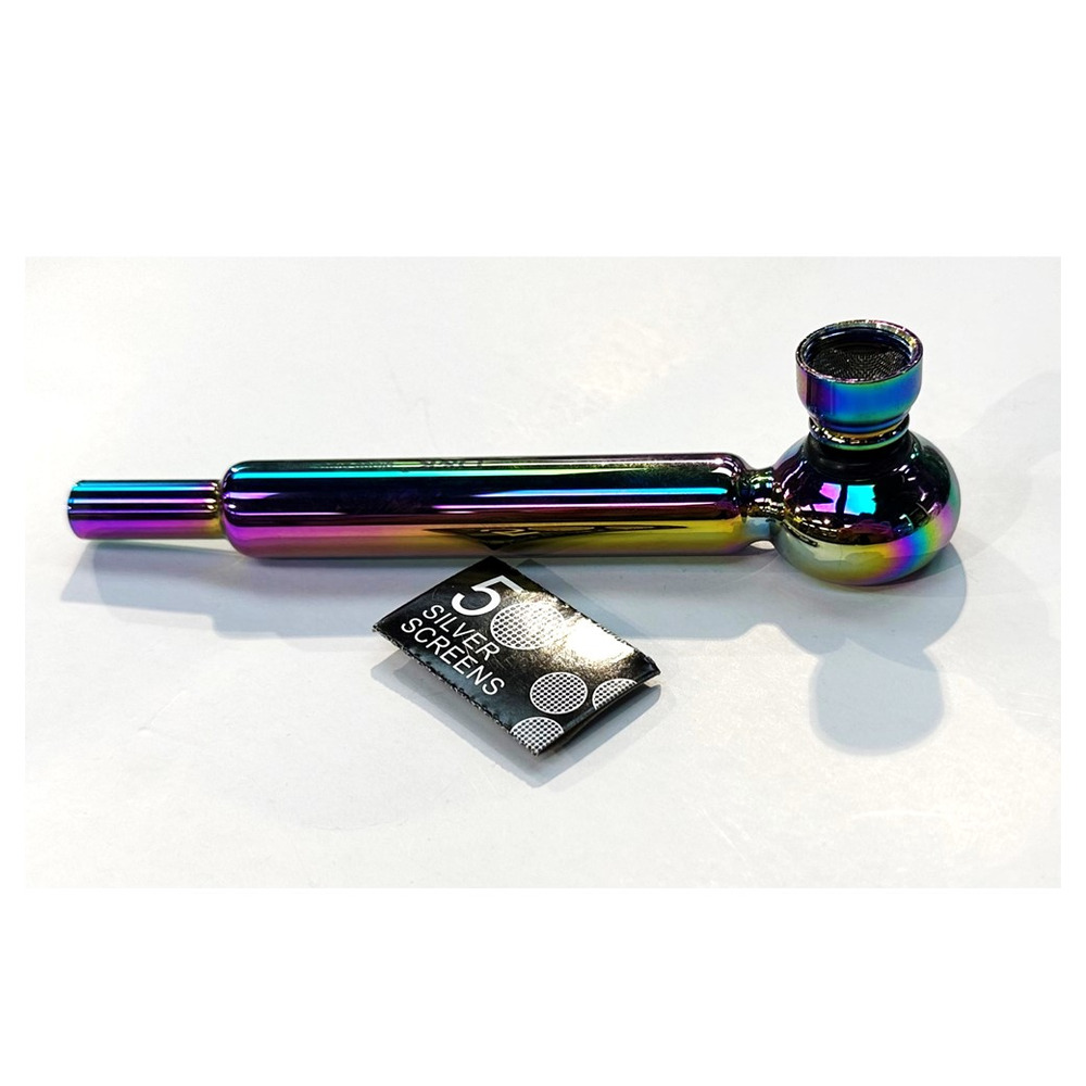 D&K Rainbow Glass Bubble Pipe Wise Skies.