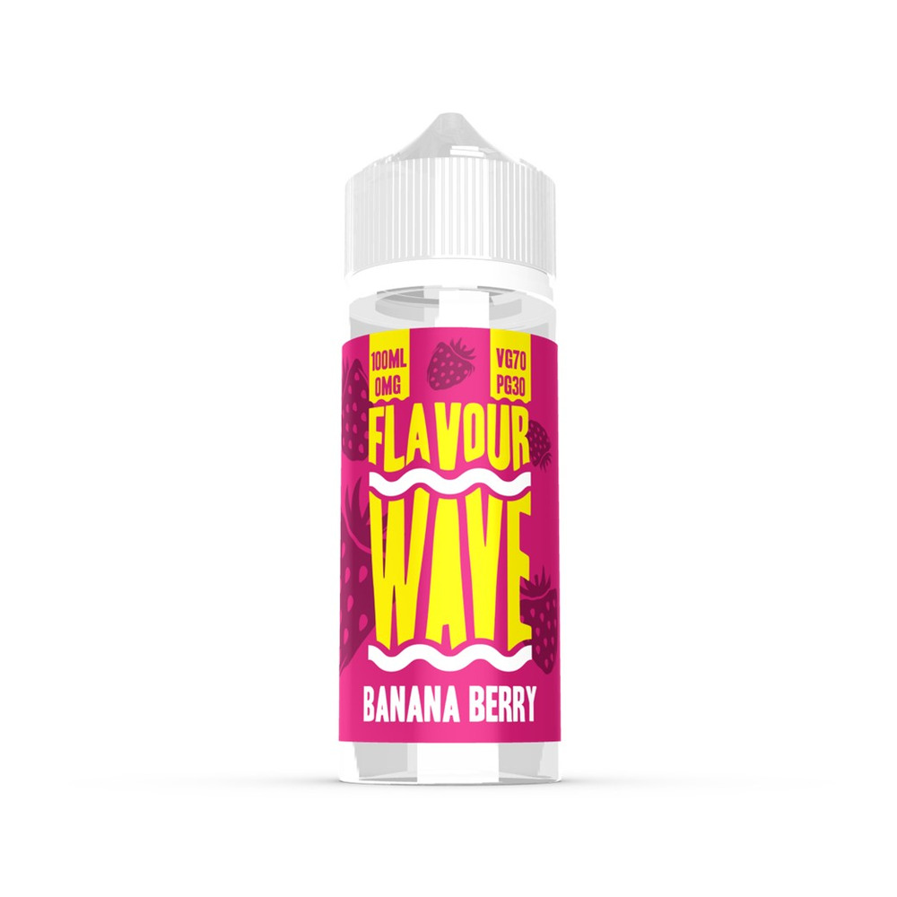 Flavour Wave Banana Berry ELiquid 100ml Fogg Father.