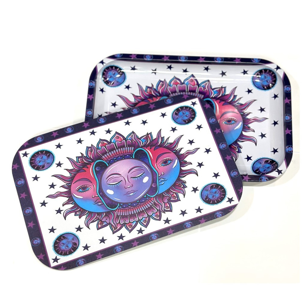 Wise Skies Hippy Medium Rolling Tray Cover Free P&P