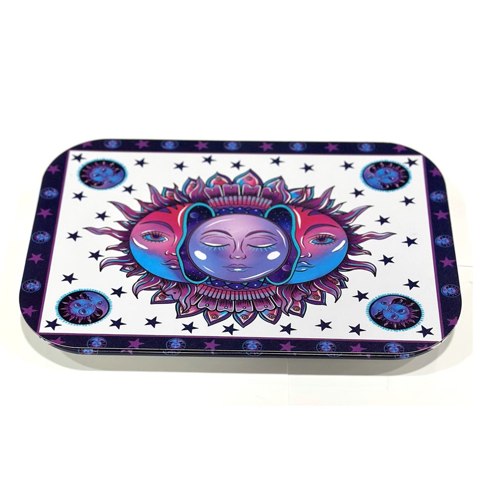 Wise Skies Hippy Medium Rolling Tray Cover Free P&P