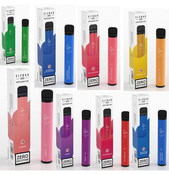 Elf Bar Disposable Pen Zero Nicotine Disposable Vapes