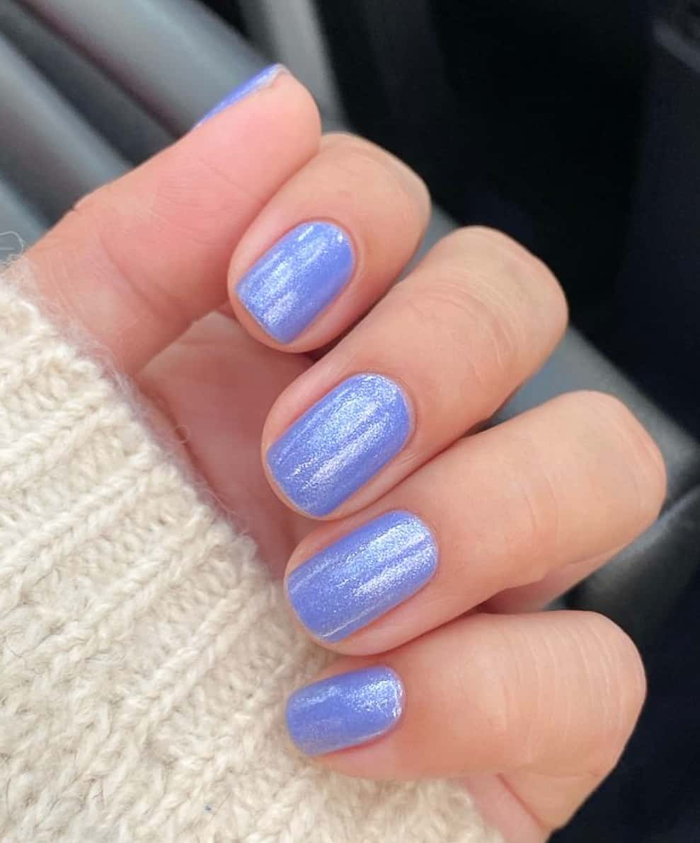 21+ Perfect Periwinkle Nails for Spring & Summer modern, classy