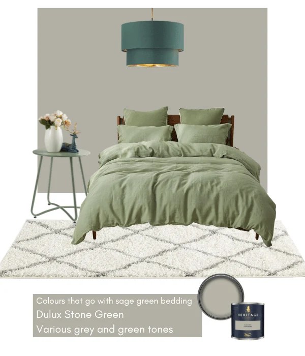 Modern Sage Green Bedroom Ideas What Colours, Bedding & Decor To Use For A Modern Home Style