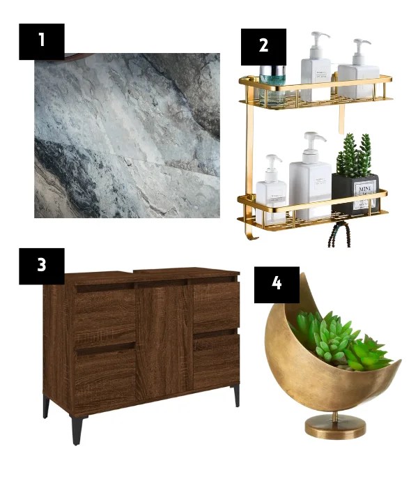 Beautiful Blue Bathroom Tile, Floor and Fixtures Ideas Style Your