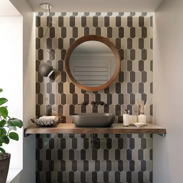 10 Dazzling Bathroom Accent Wall Tile Ideas On A Budget Style Your