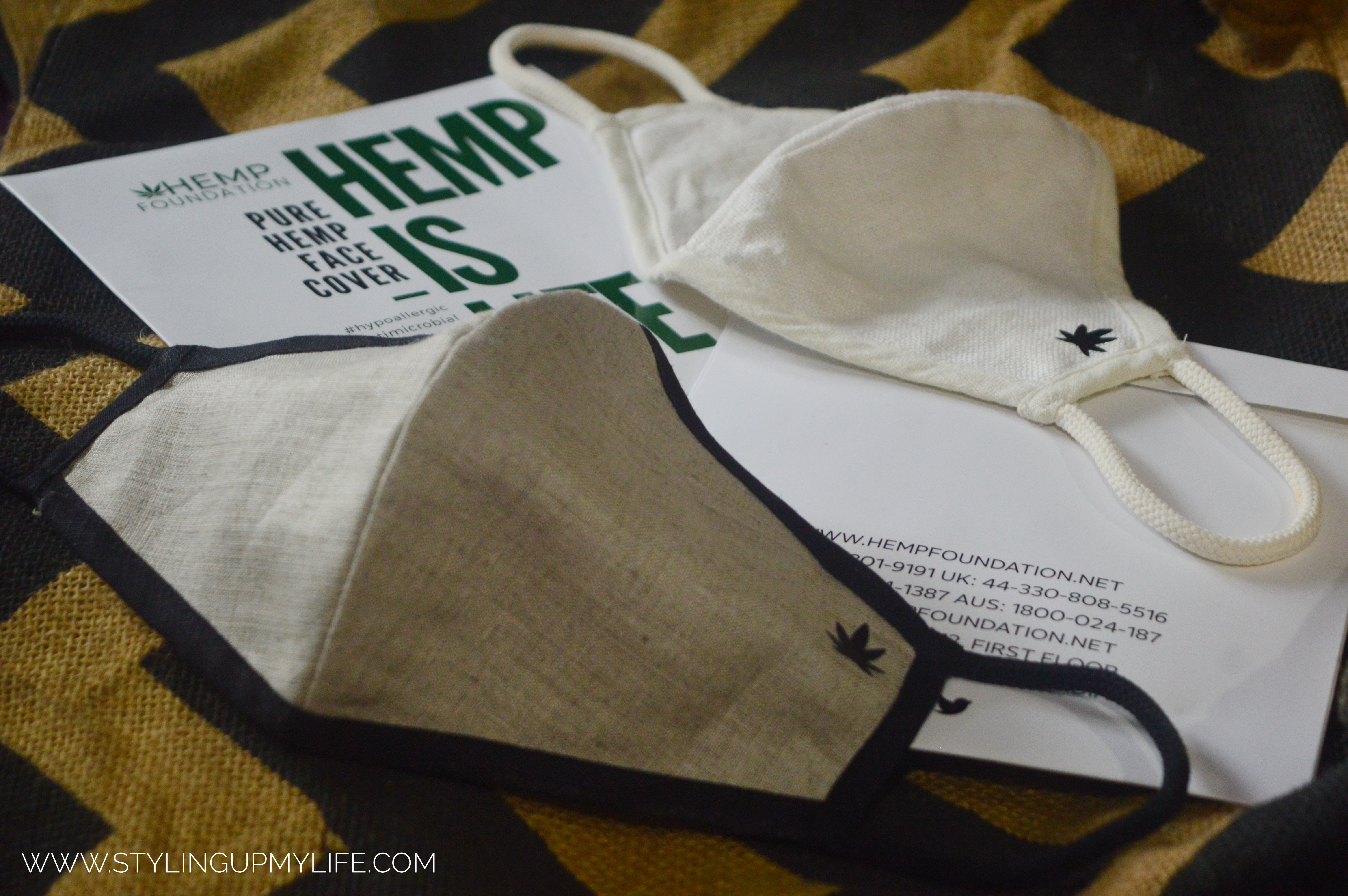 hemp masks, hemp foundation, vocal for local
