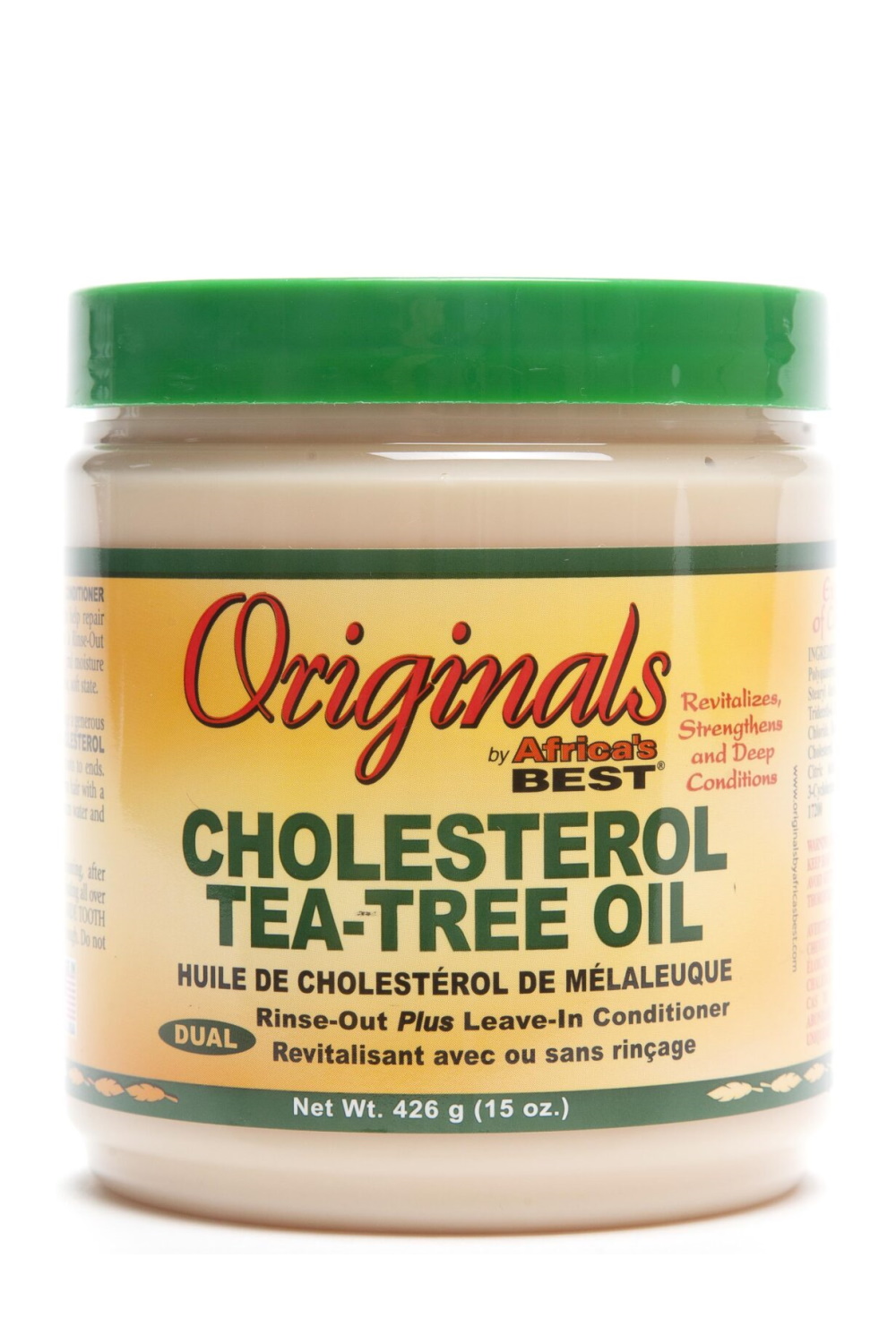 Africa’s Best Organics Cholesterol TeaTree Oil 426g Stylishcare