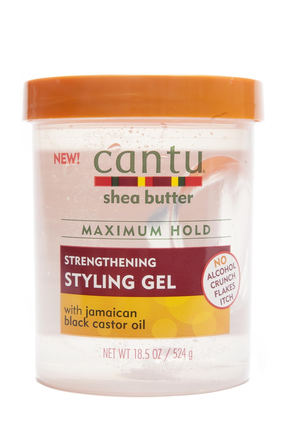 Cantu Shea Butter Strengthening Styling Gel with Jamaican Black Castor
