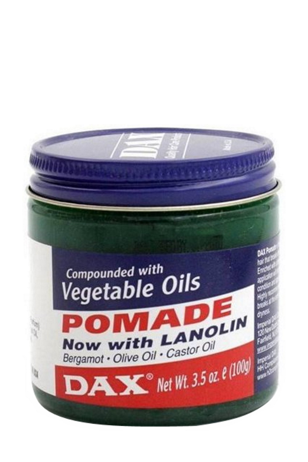 Dax Vegetable Oil Pomade Stylishcare