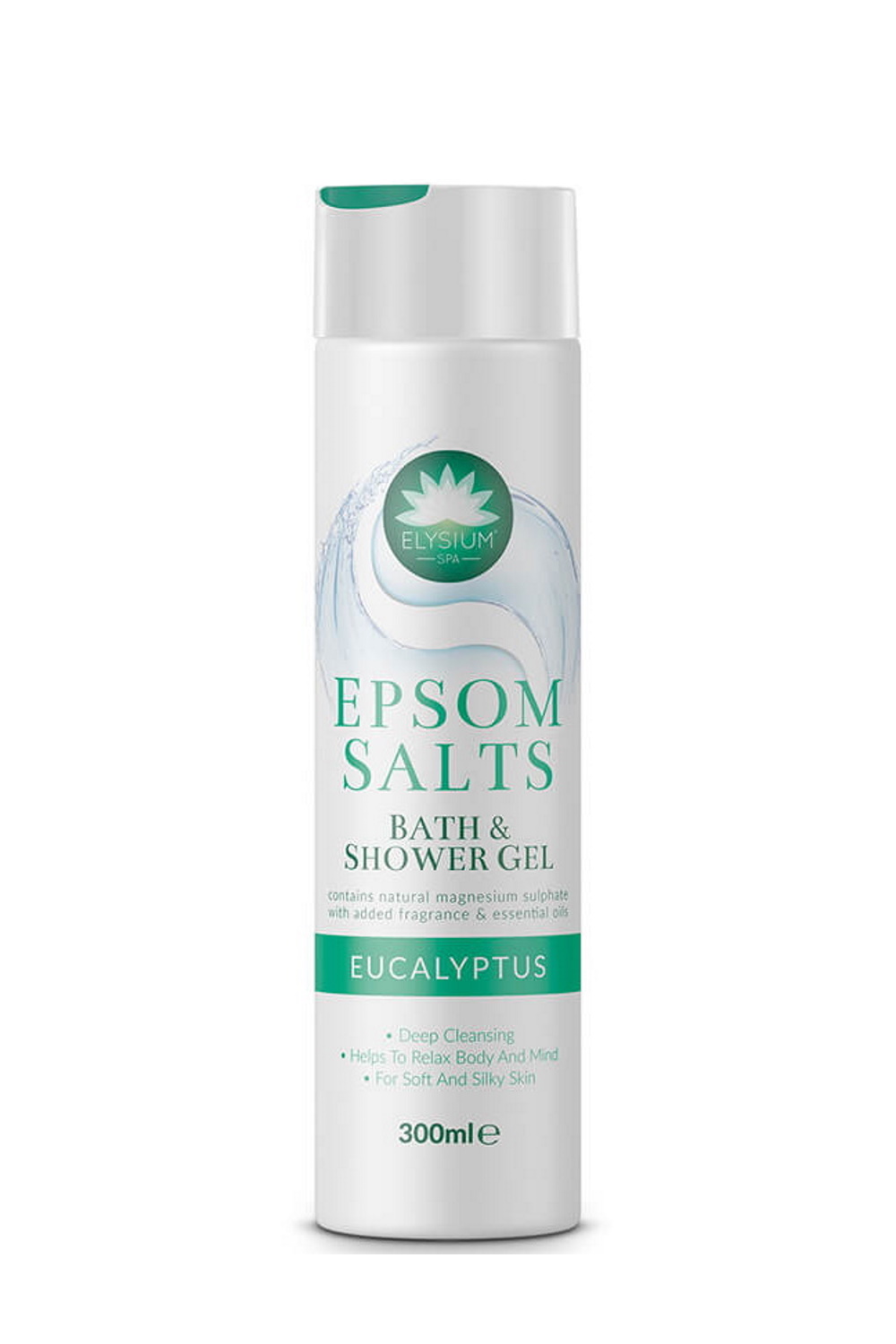 Elysium Spa Epsom Salts Shower Gel Eucalyptus 300ml Stylishcare