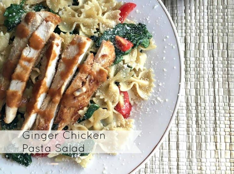 Ginger Chicken Pasta Salad